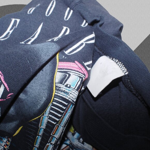 1990s Harley-Davidson Sweatshirt Women's Large Good Girls Wear Black - Picture 6 of 6